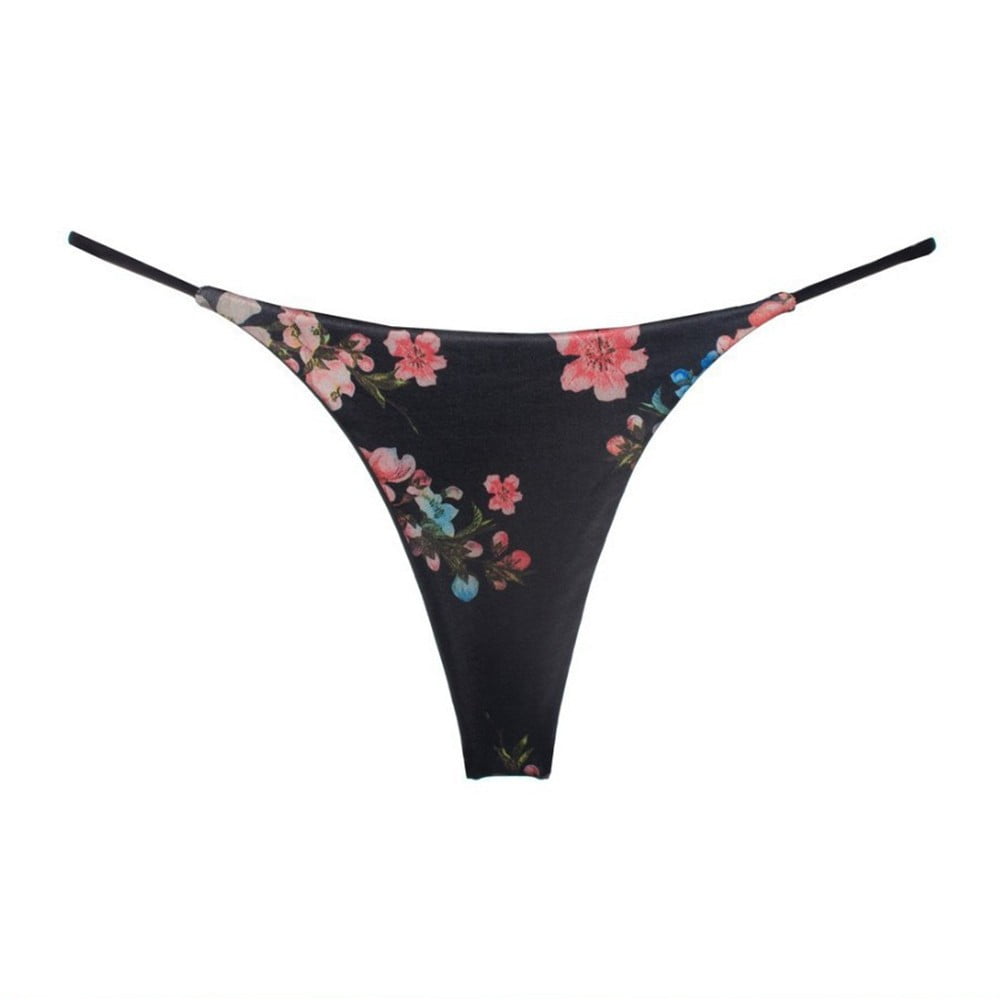 ALSLIAO Women GString Bikini Thong Seamless Panties Lingerie Underwear