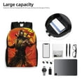 thumbnail image 4 of Mortal Kombat Backpack, Travel Laptop Backpack, Casual Daypack for College, Unisex Computer Bag Fits 15 Inch Notebook, 4 of 8