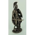 thumbnail image 2 of Spartiate Guerrier Roi Leonidas Bronze Fini Statue, 2 of 3