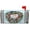 A03, variant on Snowman Wreath Magnetic Mailbox Cover Merry Christmas Winter Mailbox Cover Magnetic Mailbox Wraps Post Letter Box Cover Garden Standard Size 18x21