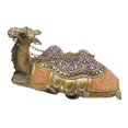 thumbnail image 2 of Estatua de resina de joroba, adorno de escultura de Animal, figura coleccionable de escritorio para tienda, oficina, chimenea, mesita de noche, fiesta Amarillo, 2 of 9