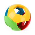 thumbnail image 2 of kurtrusly 1/2/3/5 Pet Colorful Rolling Bell Ball Toy Intelligence Training Pet Outdoor Playing Chewing Throw Toy 1PCS, 2 of 6