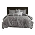 thumbnail image 4 of 7 PCS King Comforter Set Grey, 4 of 10
