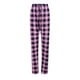 thumbnail image 4 of Gibobby pantalones nieve mujer Pantalones de casa a cuadros microelásticos informales y cómodos para mujer, pantalones de pijama de pierna ancha holgados con cintura elástica y cordón (Rosa, M), 4 of 5