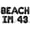 Black, variant on Cursive Script Letter Balloons - BEACH IM 43 16" Inch Alphabet Letters Foil Mylar Balloon 43rd Birthday Party Banner (Silver)