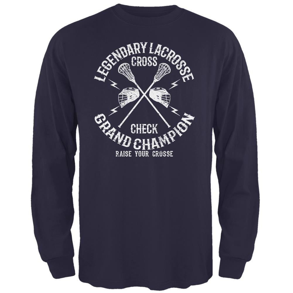navy lacrosse t shirt