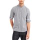thumbnail image 1 of Kenneth Cole - Camisa con botones a cuadros para hombre, color negro, grande Kenneth Cole Botones al frente, 1 of 1