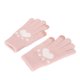 thumbnail image 4 of Guantes de invierno de punto, lindos guantes de invierno con patrón de pata de gato, guantes gruesos cálidos de alta capacidad, 4 of 8