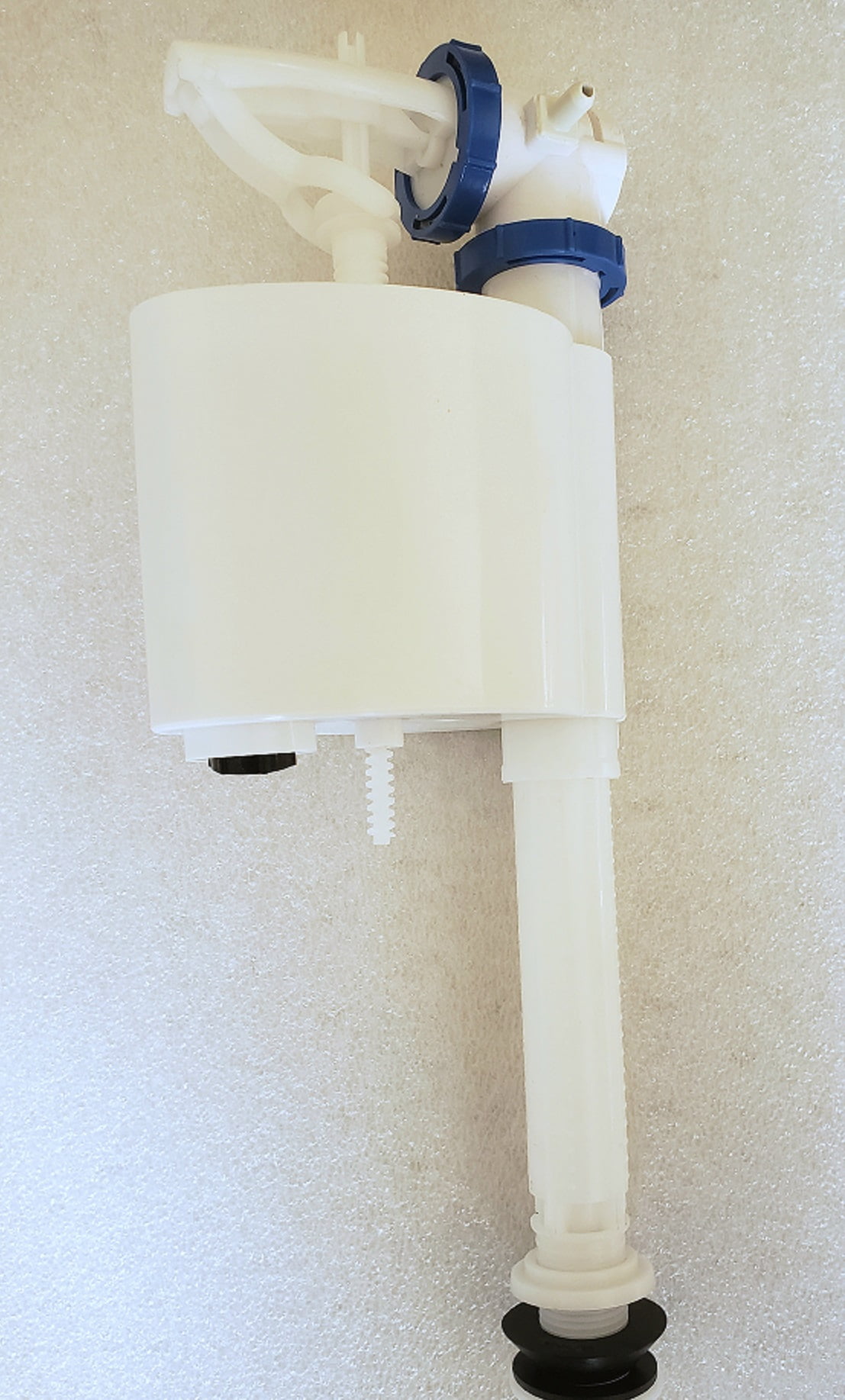 NuFlush Heavy duty European Style Fill Valve for Low Profile Toilets with Oversized Float