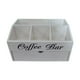 thumbnail image 1 of Organizador de estación de café de madera, soporte para cápsulas de café fácil de limpiar, decoración de barra de café Doble capa, 1 of 9