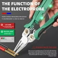 thumbnail image 6 of 8-in-1 Multifunction Wire Stripper with Voltage Tester, Electrician Pliers for Cutting, Stripping, Pulling Wires, Cable Scissors, Anti-Slip Grips, Professional DIY Tool (1*Wire Stripper), 6 of 9