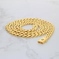Nuragold 10k Yellow Gold 7.5mm Royal Monaco Miami Cuban Link Chain