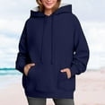 thumbnail image 2 of Bovemsi Sweatshirt for Women Hoodies Trendy Cute Cat Ear Soft Long Sleeve Plus Size Fashion Warm Winter Clothing Camo Hoodie, 2 of 6
