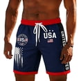 thumbnail image 5 of Letdown American Flag Print Cargo Shorts for Men Patriotic 1776-2026 Summer Shorts Casual Multi-Pocket Short Pants Comfy Outdoor Sports Stylish Bottoms Independence Day Father's Day, 5 of 5