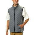 thumbnail image 6 of TGW Men's Quilted Golf Vest for Golfing Grey Xl, 6 of 6