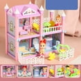 thumbnail image 4 of Dream House Kit DIY: Interactive Cute Dollhouse Building Toy Villa Dollhouse Kit, 4 of 4