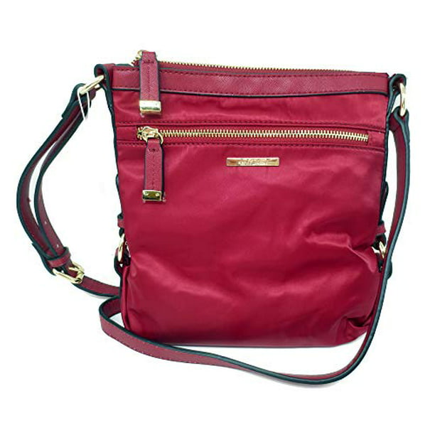 Simply Noelle Go Girl Vegan Faux Leather Crossbody/Messenger Handbag ...