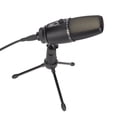thumbnail image 1 of PC Cardioid Mic, 3.5mm Jack USB Microphone Fashionable Sensitive Classic Black with Tripod for  for, 1 of 7