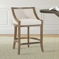 thumbnail image 3 of American Woodcrafters Houston 26" Stool - Warm Brown, 3 of 8
