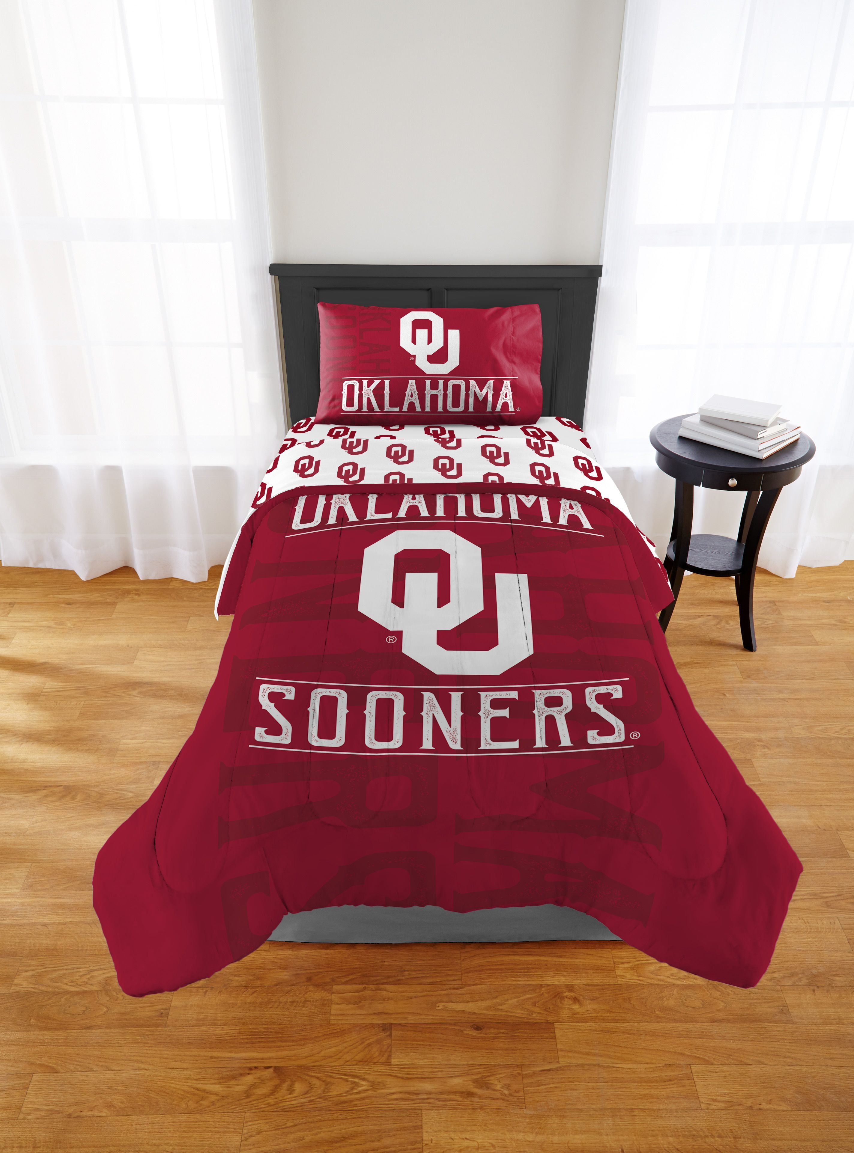 Ncaa Oklahoma Sooners Affiliation Full Queen Comforter Set 1 Each Ncaa Oklahoma Sooners Affiliation Full Queen Comforter Set 1 Each Com