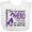 AA-White, variant on Inktastic Pancreatic Cancer Bravest Hero I Ever Knew 1 Boys or Girls Baby Bib