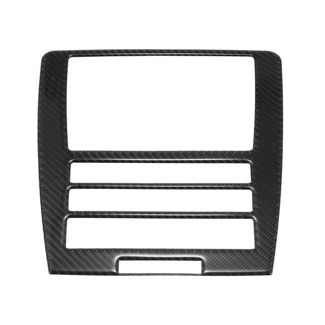 Car Center Control CD AC Decoration Panel Sticker Decals Soft Carbon Fiber Trim Cover for Ford for Mustang 2009 2010 2011 2012 2013