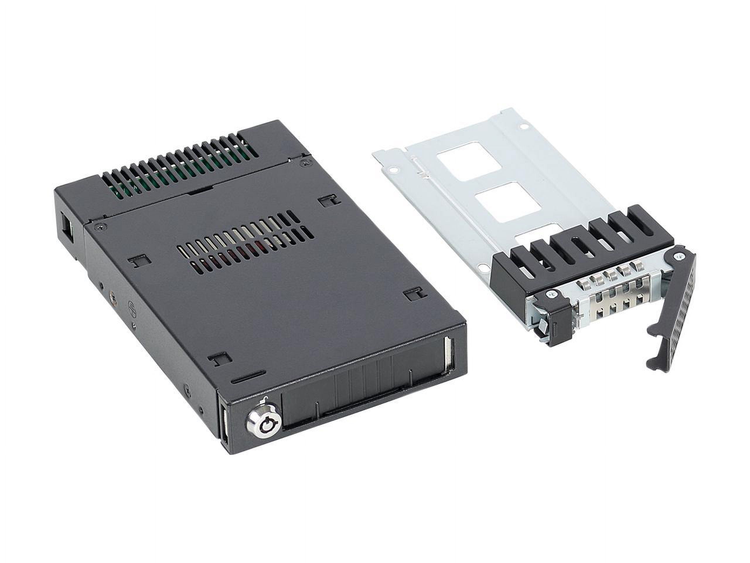 ICY DOCK ToughArmor MB601VK-1B 2.5" U.2 NVMe SSD Mobile Rack for External 3.5" Drive Bay