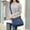 Dark Blue, variant on Crossbody Bag for Women Nylon Waterproof Shoulder Purse Messenger Lightweight Elegant Daily Shopping Shoulder Bags