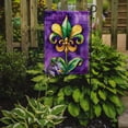 thumbnail image 2 of Fleur de lis Mardi Gras Garden Flag 11.25 in x 15.5 in, 2 of 5