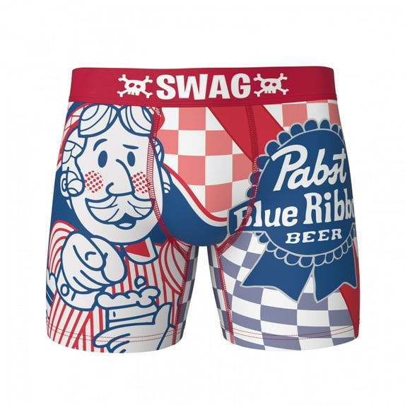 Pabst Blue Ribbon 829127-xlarge 40-42 Man Swag Boxer Briefs, Extra Large Size 40-42