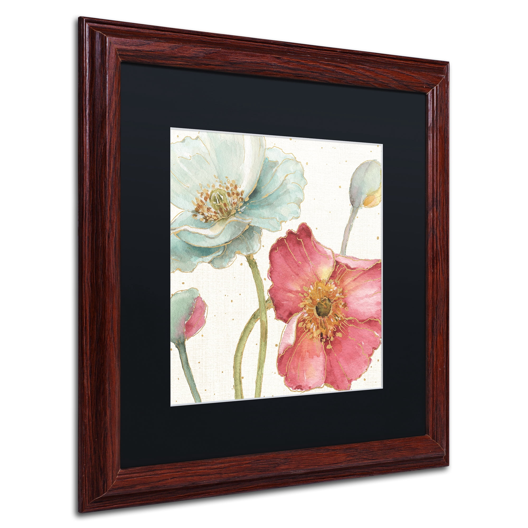 Lisa Audit 'Spring Softies II' Matted Framed Art