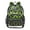 Plaid In Green, variant on Clear Backpack 12L Large Capacity Transparent Waterproof Plaid in Green