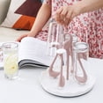 thumbnail image 3 of Rotatable Cup Holder Swan Design Quick Draining Strong Load-bearing Cup Storage Organizer Home Supplies, 3 of 7