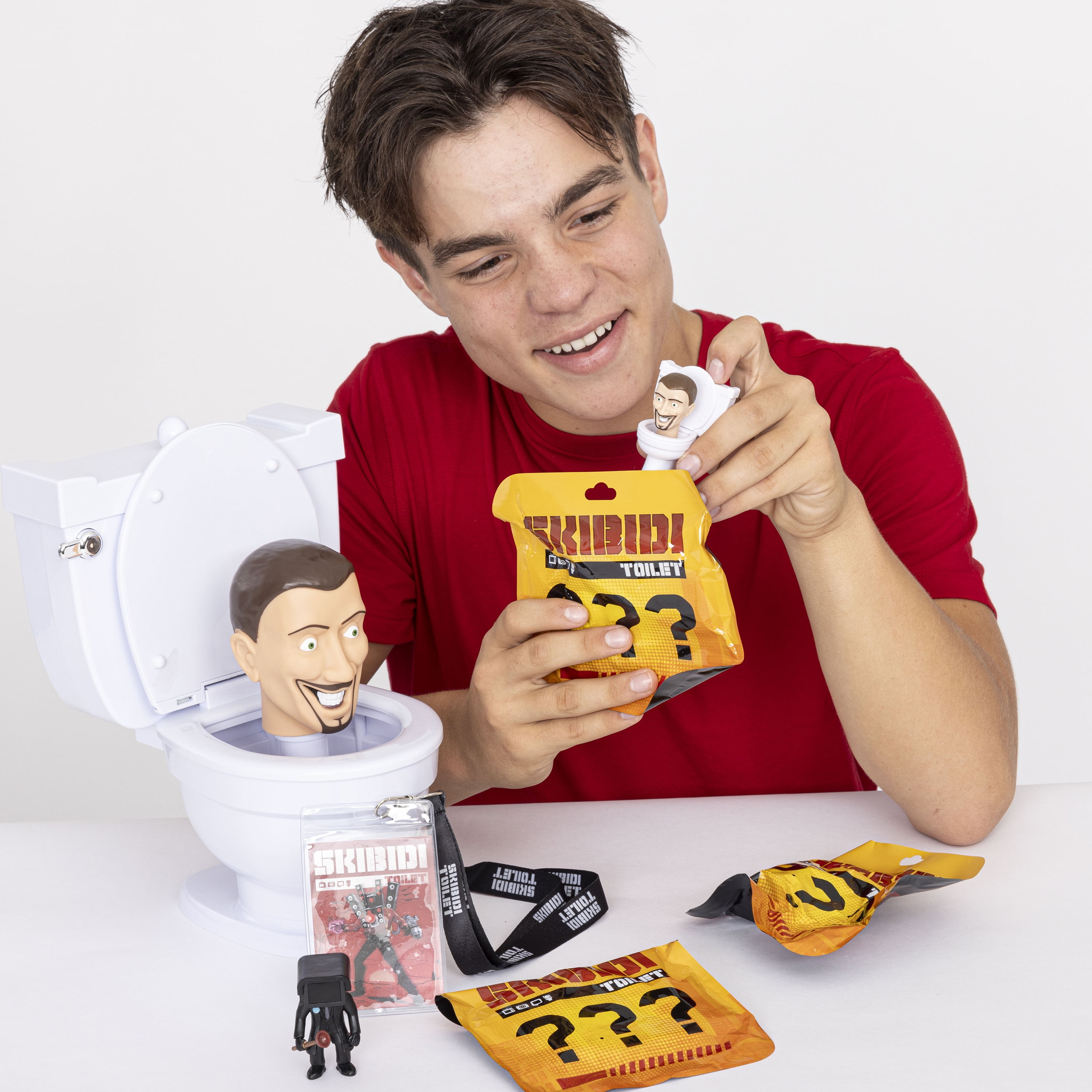 Skibidi Toilet Brand Mystery Surprise Toilet Toy Set Ages 13+