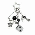 thumbnail image 3 of Multipurpose Stylish Star Black 8 Keychain Portable Accessory for Collectors and Everyday Use As A Bag Charm Ornament, 3 of 7