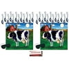 2 Pack Pin The Tail On The Cow Game 17¼ x 19 Inches - 2 Masks & 24 Tails included (Plus Party Planning Checklist by Mikes Super Store)