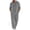 06Gray, variant on Amzcrzy Cotton Linen 2 Piece Sets for Men V Neck Long Sleeve Hooded Tracksuit Men Henley Button Down Shirt Elastic Waist Drawstring Pants with Pockets Casual Beach Loungewear Sets 04Light Blue L