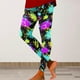 thumbnail image 1 of WILLBEST Leggings Elásticos de Yoga con Estampados de Moda para Mujer, Ideales para Fitness Y Uso Casual, Cómodos Pantalones de Entrenamiento de Cintura Alta 3293 Extra Grande, 1 of 3
