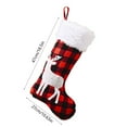 thumbnail image 3 of FeiFu Christmas Stockings Christmas Decorations Christmas Tree Pendants Traditional Stocking Design Suitable for Hanging on Tree or Fireplace Fits Home or Office Decor, 3 of 6