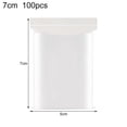 thumbnail image 1 of HEVIRGO 100Pcs/Set Zipping Bag Leak-proof Zipper Design Portable Fresh Keeping Freezer Pouch for Home Multi-color Plastic, 1 of 8