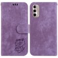 thumbnail image 2 of Compatible avec Motorola Moto g Stylus 4G 2022 Étui Portefeuille Tigre Mignon à Rabat avec Porte-Cartes, 2 of 5