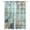 Teal, variant on Beige Beach Coastal Blackout Curtains for Bedroom, Summer Nautical Coral Shell Botanical Thermal Insulated Kitchen Drapes with Grommets, Light Blocking Window Treatment, 2 Panels 42" x 63"