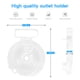 thumbnail image 5 of soporte para enrutador,Montaje En Pared Tp-Link Deco M9 Plus Wifi Router Montaje En Bastidor Soporte de Gestión de Cables TOMSHOO 3 paquetes, 5 of 5