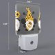 thumbnail image 2 of Balery Bee Gnome With Sunflower Luz Nocturna LED con Sensor Automático, Enchufe con Sensor Crepuscular, Luz Suave de 0.5W para Dormitorio, Pasillo, Baño-UK, 2 of 7