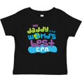 thumbnail image 3 of Inktastic Accountant Dad Best Cpa Boys or Girls Baby T-Shirt, 3 of 5