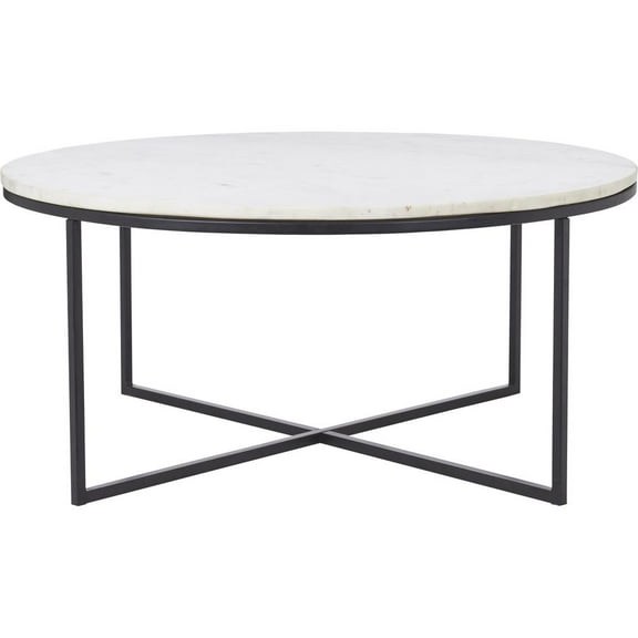Renwil Livia MATTE BLACK COFFEE TABLE