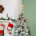 thumbnail image 2 of Christmas Tree Sparkling Stars Christmas Tree Snowflake Ornaments Home Silver, 2 of 8