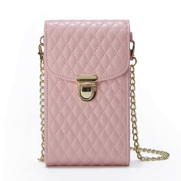 Small Crossbody Bags for Women Trendy Cell Phone Purse Wallet Shoulder Handbags, Pink