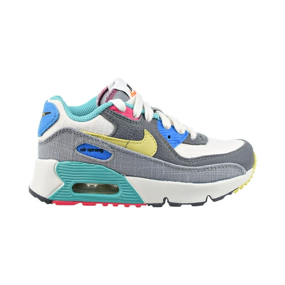 Nike Air Max 90 (PS) Little Kids' Shoes Phantom-Celery-Iron Grey-Rush Pink dq7761-001