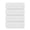 White, variant on Casa Lino 4Pc Premium Bath Towels (54" x 27") - 100% Cotton, 400GSM, Ultra Soft & Absorbent (Cream)